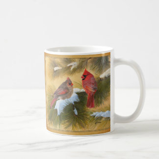 ペアの深紅色 コーヒーマグカップ