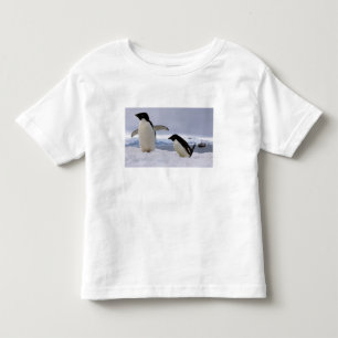 ペアアデリーペンギン南極 トドラーTシャツ