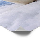 ペアアデリーペンギン南極 ポスター (角)