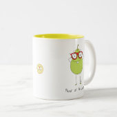 ペアオブグラスカウト&コーヒーマおもしろいグ ツートーンマグカップ (正面右)