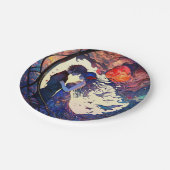 ペアステンドガフェイクラス紙プレート ペーパープレート (アングル)