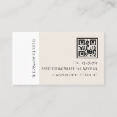 ペアックエレガントホステルミニマルブスタイリッシュライト 名刺 (正面)