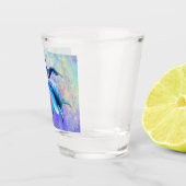 ペアドルフィンショットグラス ショットグラス (右)