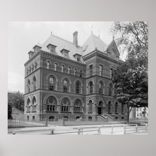 ペアブディ美術館（イェール大学） ポスター (正面)