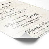 ペアリング方法フォント招待状デザインコース フォトプリント (角)