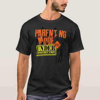 ペアレントモード建築新規初めてP Tシャツ