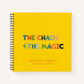 ペアレント化ノートパーソナライズされたのMomsとパパジャーナル ノートブック (正面)