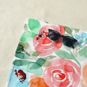 ペア 新婚ギフト | 名入れ ウェディング ビーチタオル (インサイチュ)