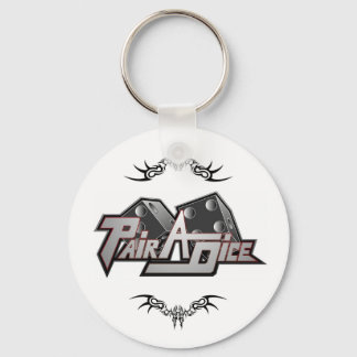 ペアAサイコロキーチェーンタトゥー キーホルダー