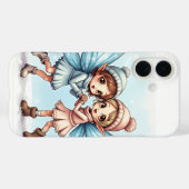 ペアiPhoneの冬の妖精16ケース Case-Mate iPhoneケース (裏面 (横))