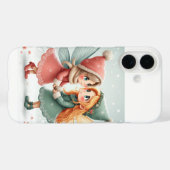 ペアiPhoneの冬の妖精16ケース Case-Mate iPhoneケース (裏面 (横))