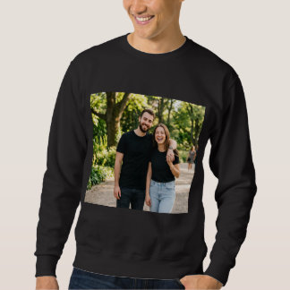 ペアTシャツ 無地 ブラック カップル服 スウェットシャツ