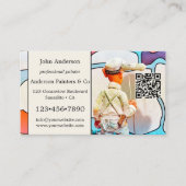 ペイお洒落タ芸術的ー・ビジネス・カード 名刺 (正面)