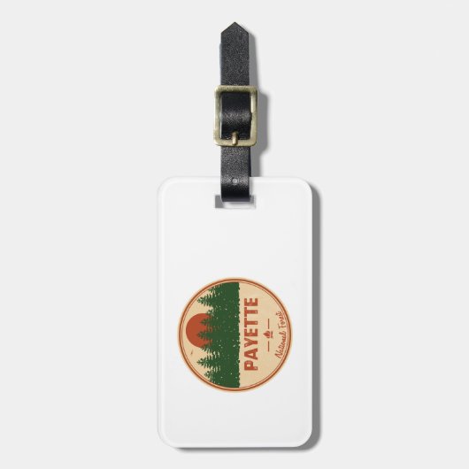 ペイエット国有林 ラゲッジタグ (正面縦)