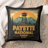 ペイエット国立森林アイダホ クッション (ブランケット)