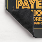 ペイエット国立森林アイダホ マウスパッド (コーナー)