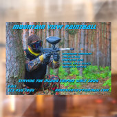 ペイカスタマイズンボールショップギアフロント ウィンドウサイン (シート2)