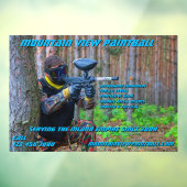 ペイカスタマイズンボールショップギアフロント ウィンドウサイン (シート3)