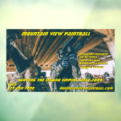 ペイカスタマイズンボール店ギア機前面 ウィンドウサイン (シート3)