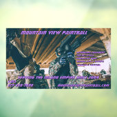 ペイカスタマイズンボール店ギア機前面 ウィンドウサイン (シート3)