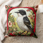 ペイカラフルフキャッチャー鳥 クッション (ブランケット)