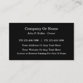 ペイクールタモダンー・ビジネス・カード 名刺 (裏面)