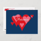 ペイシャンスのハート　by　ジャンズポリスボックスブルー ポストカード (正面/裏面)