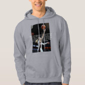 ペイジ – グレーフード付きスウェットシャツ パーカ (正面)