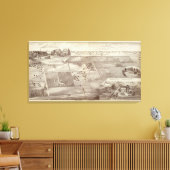 ペイジ&モートン牧場 キャンバスプリント (インサイチュ (リビング))