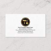 ペイスタイリッシュントのブラシ絵を描スプラッシュ 名刺 (裏面)