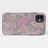 ペイズリーおよび花模様 Case-Mate iPhoneケース (裏面(横))