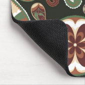 ペイズリーとフローラマウスパッド マウスパッド (コーナー)