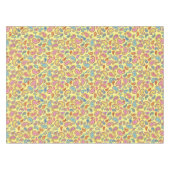 ペイズリーのかわいいカラフルの第1誕生会 テーブルクロス (正面(横))