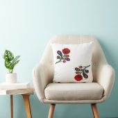 ペイズリーのケシのウクライナの民芸 クッション (椅子)