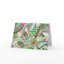 ペイズリーのスケッチ-魅了するクリスマス