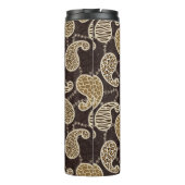 ペイズリーのスタイルの背景 タンブラー (裏面)