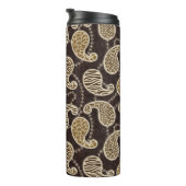 ペイズリーのスタイルの背景 タンブラー (回転右)