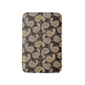 ペイズリーのスタイルの背景 バスマット (正面縦)