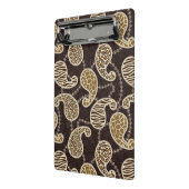 ペイズリーのスタイルの背景 ミニクリップボード (アングル2)