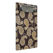 ペイズリーのスタイルの背景 ミニクリップボード (アングル)