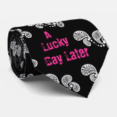 ペイズリーのタイ ネクタイ (ロール)