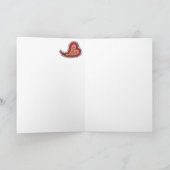 ペイズリーのハートカード シーズンカード (内部)