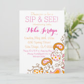 ペイズリーのベビーの一口は見、 招待状 (スタンド正面)