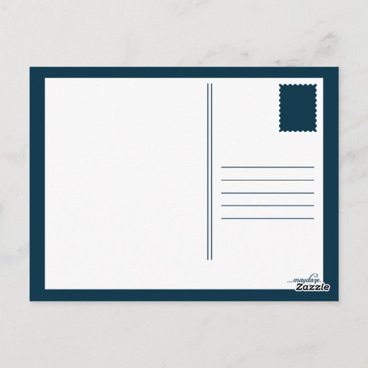 ペイズリーのマスクのポストカード ポストカード (裏面)