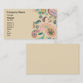 ペイズリーの名刺 名刺 (正面/裏面)