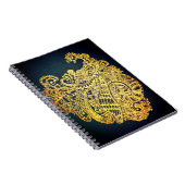 ペイズリーの孔雀 ノートブック (右側)