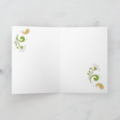 ペイズリーの庭 – カスタマイズ  カード (内部)