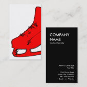 ペイズリーアイススケート 名刺 (正面/裏面)