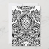 ペイズリーアーチの招待状 招待状 (裏面)