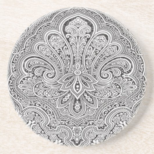 ペイズリーアートコースター コースター (正面)
